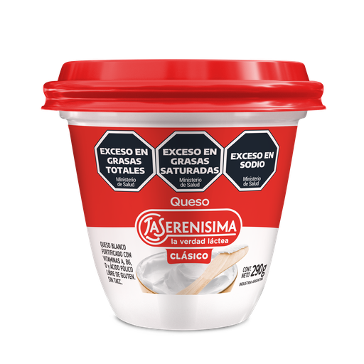 Queso Blanco Clásico La Serenísima 290g