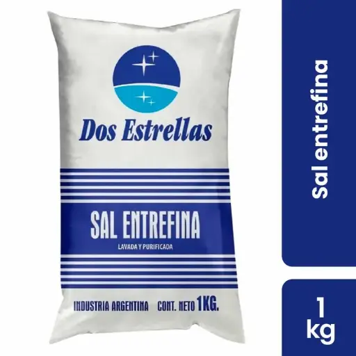 Sal Entrefina Dos Estrellas 1 kg