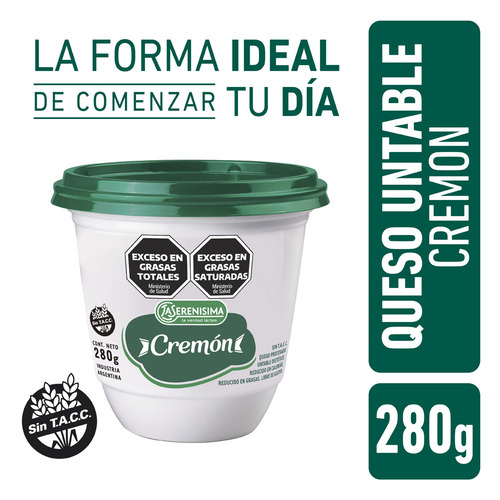 Queso Cremón Light La Serenísima 280g