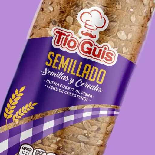 Pan Lactal Semillas y Cereales Tio Guis 320 g