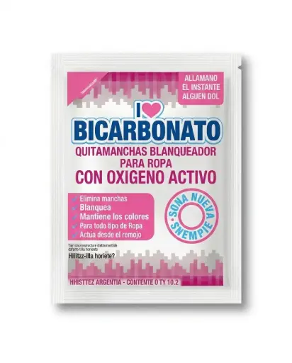 Quitamanchas Bicarbonato Linea Lavado I love 50 g 