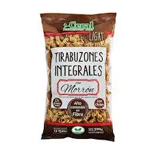 Fideos Integrales Tirabuzon Naturales Ceral 300 g