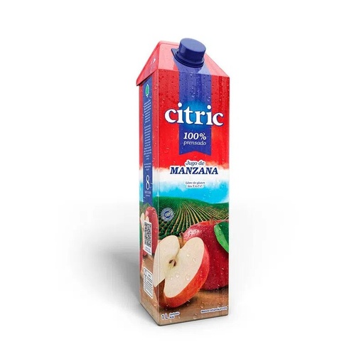 Jugo Manzana Citric 1L 