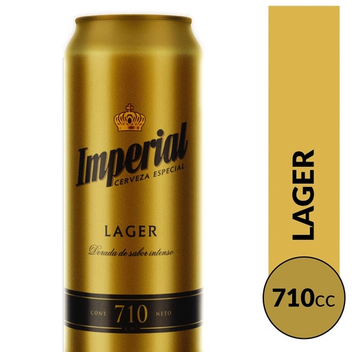Cerveza Latón Lager Imperial 710cc
