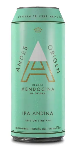 Cerveza Ipa Andes Origen 473cc