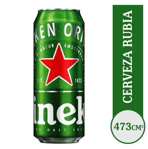 Cerveza Heineken Lata 473Ml