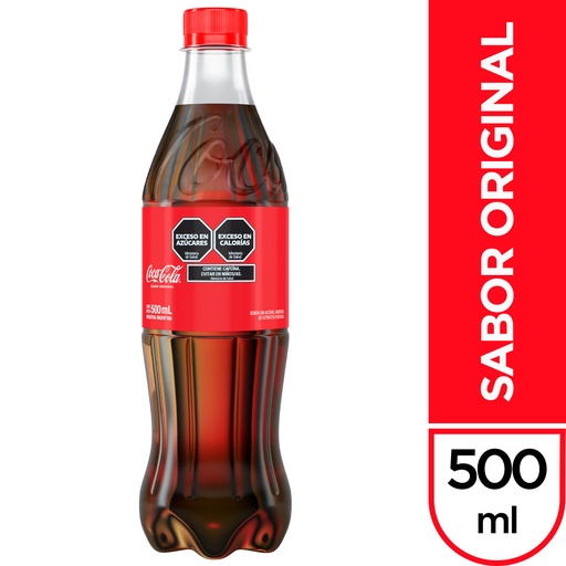 Gaseosa Coca Cola 500cc