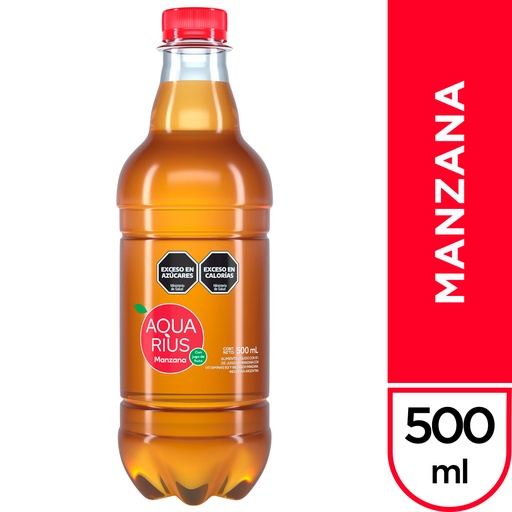 Aquarius manzana x 500cc
