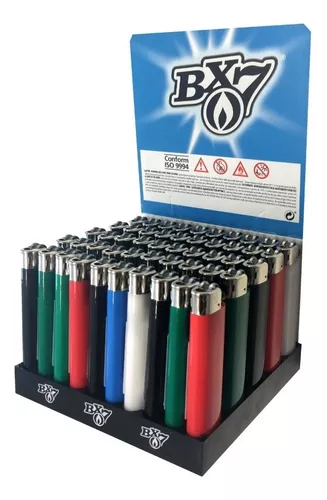 Encendedores Bic Bx7 Opaco 