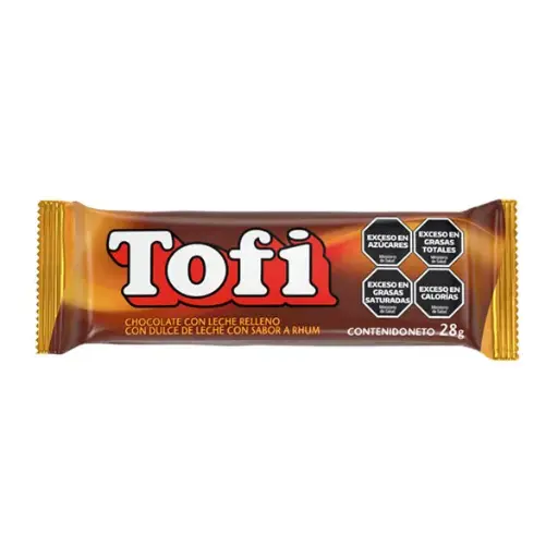 Chocolate Tofi Dulce de Leche 28g