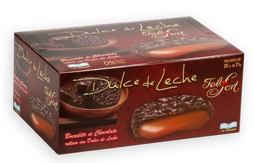 Medallón Dulce De Leche Felfort 21g