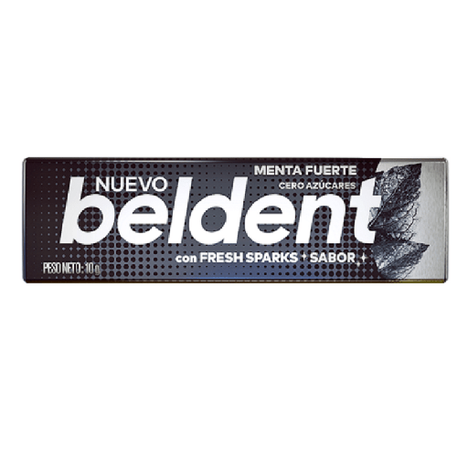 Chicle Menta Fuerte Beldent 10g
