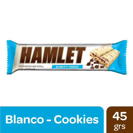 Chocolate Blanco Cookies Hamlet 45 g
