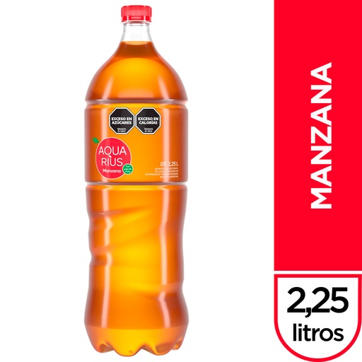 Agua Saborizada Manzana Aquarius 2250Ml