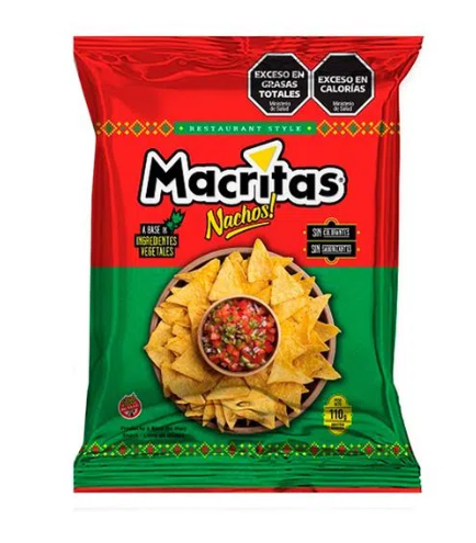 Macritas Nachos 110g