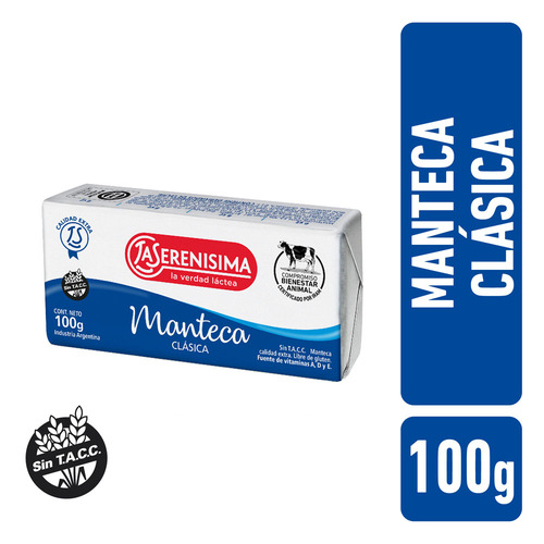 Manteca La Serenísima 100g