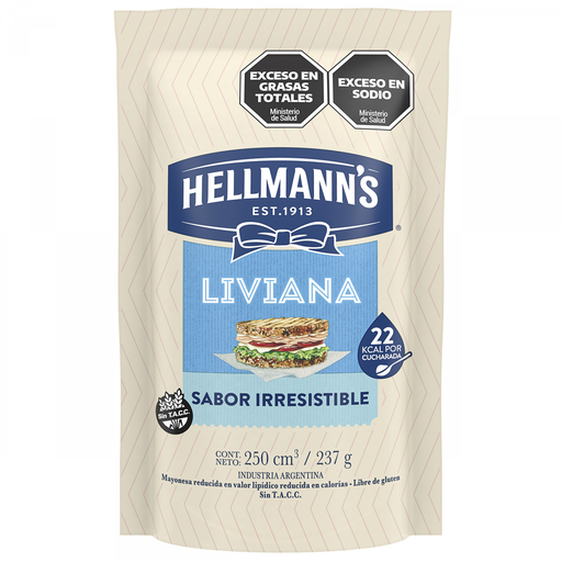 Mayonesa Liviana Hellmans 237g