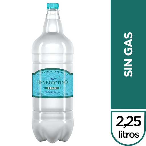 Agua Sin Gas Benedictino 2250cc