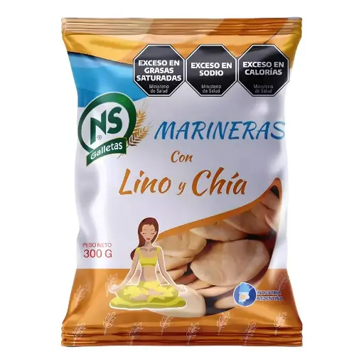 Marineras Lino y Chia Ns 300g