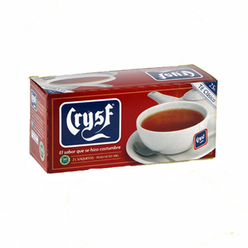 Té Crysf 25 saquitos