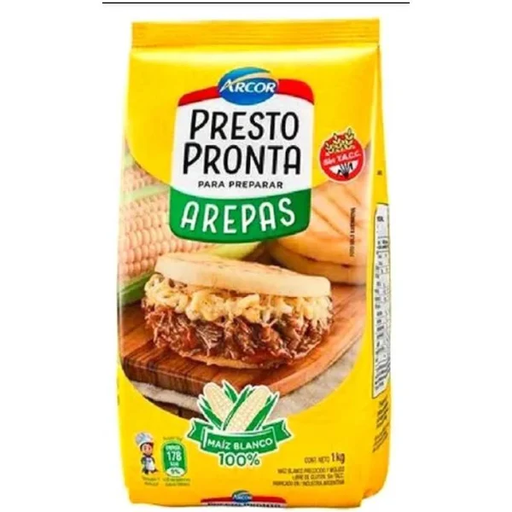 Premezcla Arepas Prestopronta Arcor 1kg