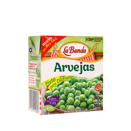 Arvejas La Banda 350 g