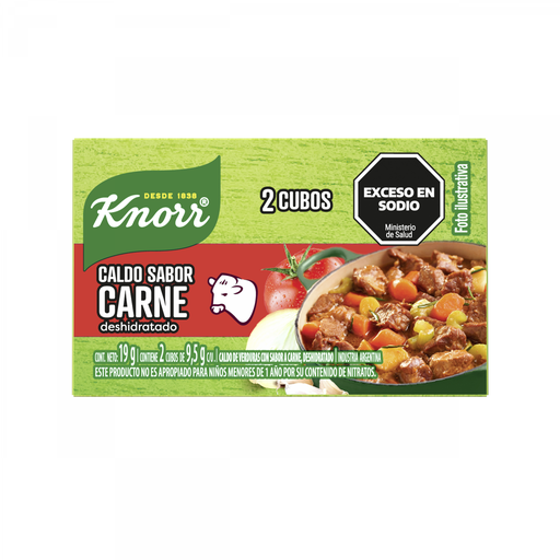 Caldo de Carne Knorr 2u