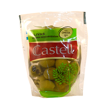 Aceitunas Descarozadas Castell 80g