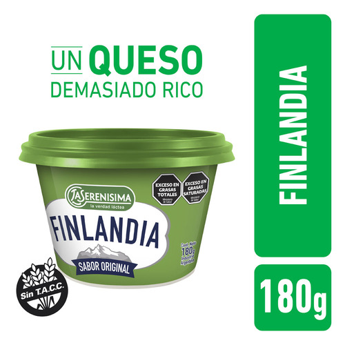 Queso Finlandia Red Cal La Serenísima 180g