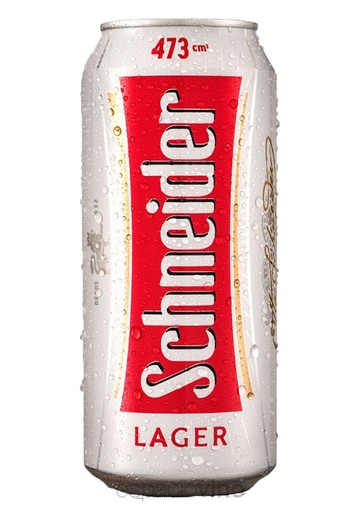 Cerveza Rubia Schneider 473cc