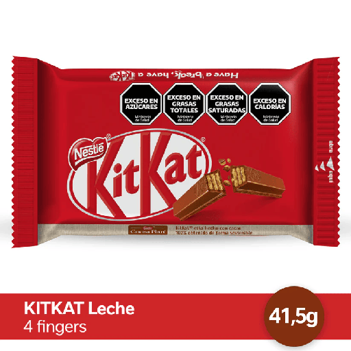 Chocolate Oblea Leche 4 KitKat 41,5g