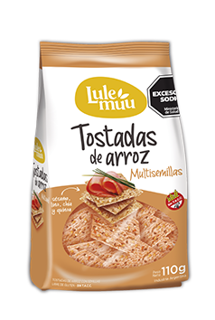 Tostadas De Arroz Multicereal Lulemuu 110g