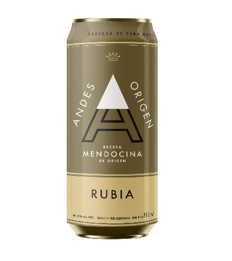 Cerveza Rubia Andes Origen 710Ml