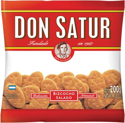 Bizcochos De Grasa Don Satur 200g