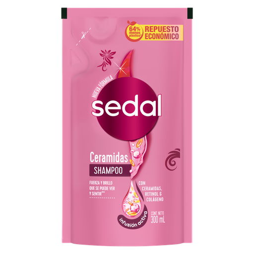 Shampoo Ceramidas Sedal Dp 300Ml