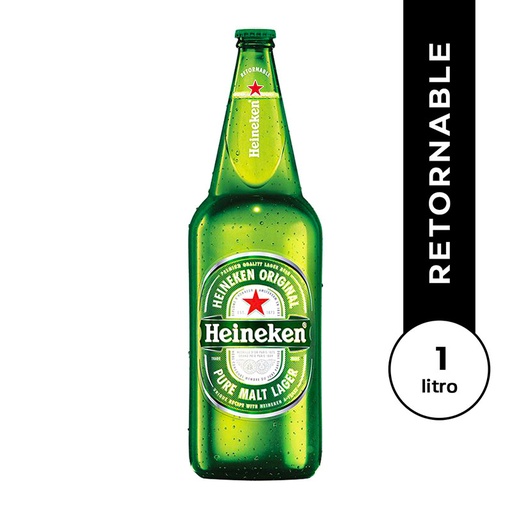 Cerveza Retornable Heineken 1000Ml