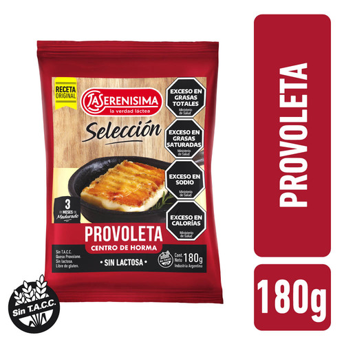 Queso Provoleta Sin Lactosa La Serenisima 180g