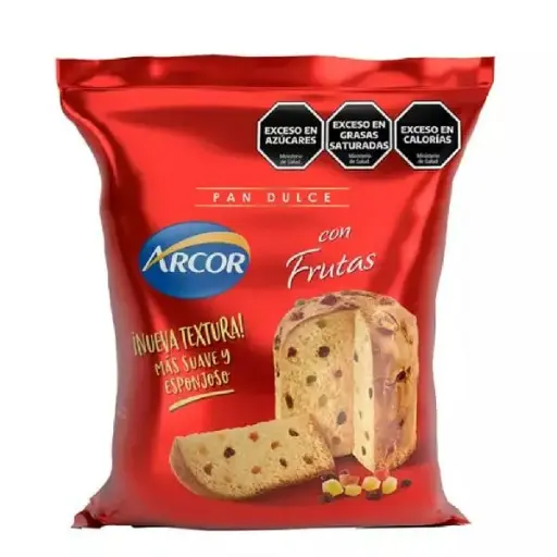 Pan Dulce Con Frutas Arcor 400 g