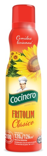 Aceite Aerosol Fritolim Cocinero 120g