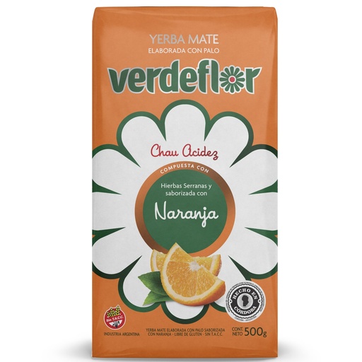Yerba Naranja Verdeflor 500g