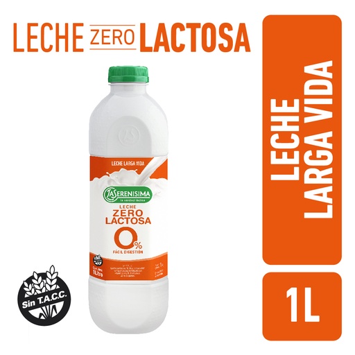 Leche Zero Lactosa La Serenísima 1L