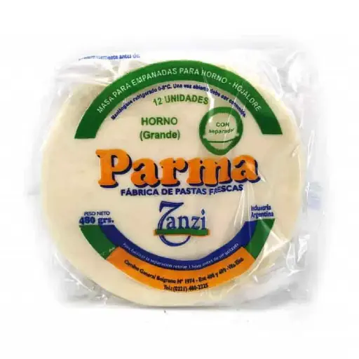 Tapa De Empanada Hojaldre Especial Parma 480 g