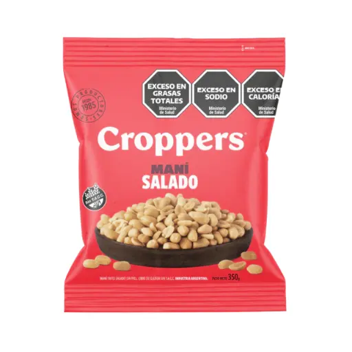Maní salado Croppers 350g