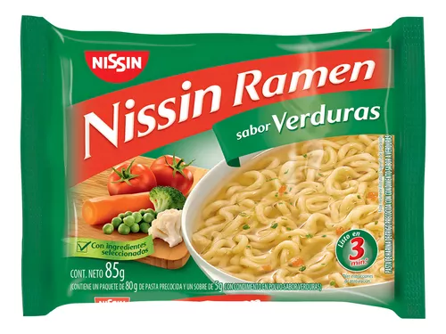 Ramen Verdura Nissin 85 g