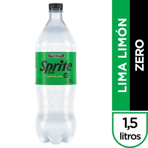 Gaseosa Sprite Zero 1500cc