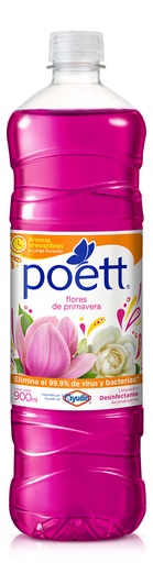 Limpiador Flores De Primavera Poett 900Ml