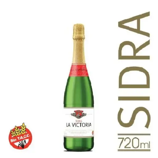 Sidra la victoria etiqueta blanca 720cm3