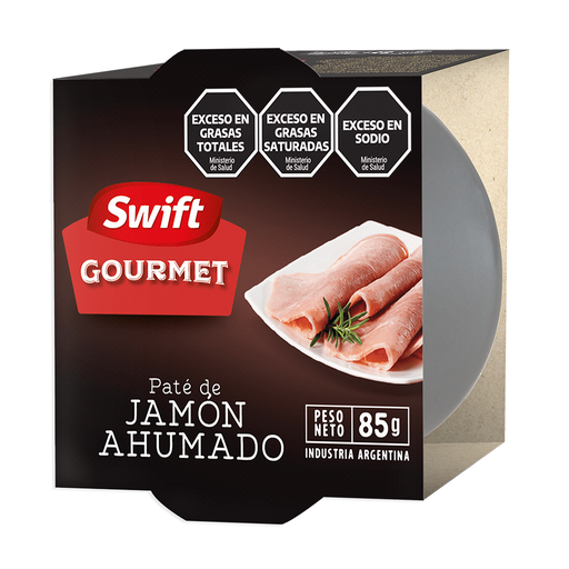 Paté de Foie Gourmet Jamón Ahumado 85g