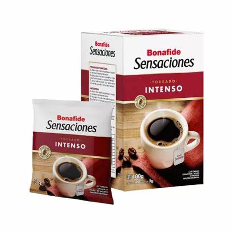 Café Saquitos Sensaciones Intenso 18u