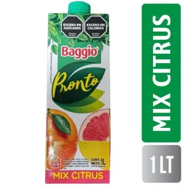 Jugo Mix Citrus Baggio Pronto 1L